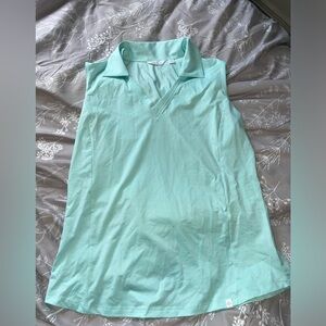 Lady Hagen women’s golf tank, size M, blue